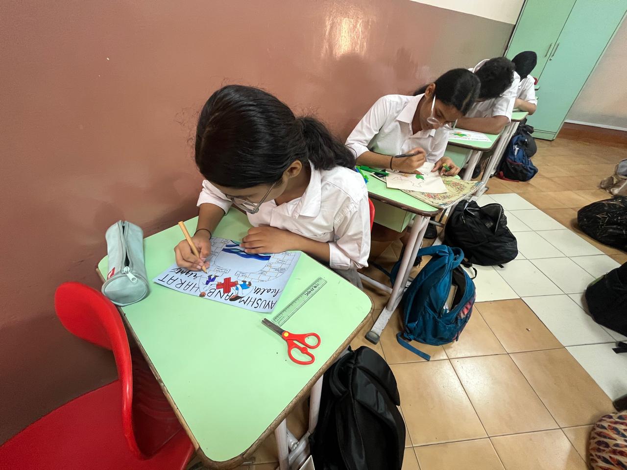 Health is a Right: Mayoor Students Make it Visible